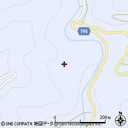 和歌山県日高郡日高川町愛川383周辺の地図