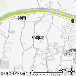 徳島県徳島市多家良町小路地周辺の地図