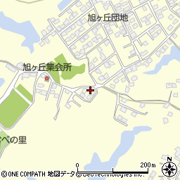 山口県宇部市東須恵旭が丘269周辺の地図