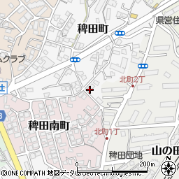 レジデンス稗田町Ａ周辺の地図