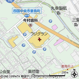 丸亀製麺 フジグラン川之江店周辺の地図