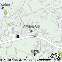 垢田町公会堂周辺の地図