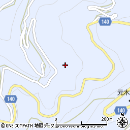 徳島県三好市井川町井内西4179周辺の地図