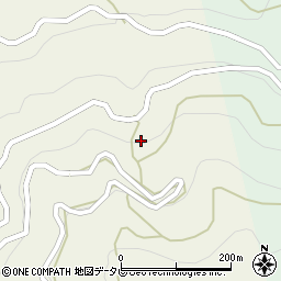 徳島県三好郡東みよし町中庄2995周辺の地図