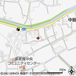 徳島県徳島市多家良町中筋158周辺の地図