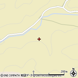 徳島県三好市池田町漆川土井496周辺の地図