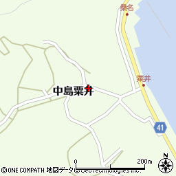 愛媛県松山市中島粟井778周辺の地図