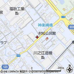 高松帝酸株式会社　四国中央営業所周辺の地図