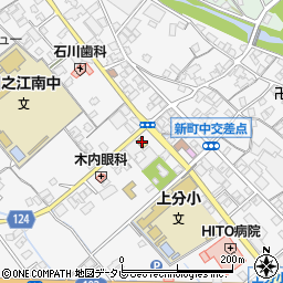 ファミリーマート川之江上分町店周辺の地図