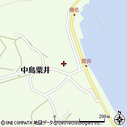 愛媛県松山市中島粟井816周辺の地図