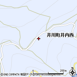 徳島県三好市井川町井内西3870周辺の地図