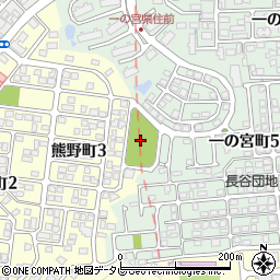 熊野1号児童公園周辺の地図
