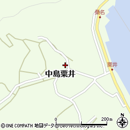 愛媛県松山市中島粟井827周辺の地図