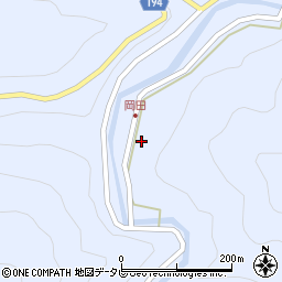 和歌山県日高郡日高川町上初湯川512周辺の地図