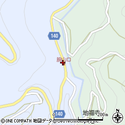 徳島県三好市井川町井内西5161周辺の地図