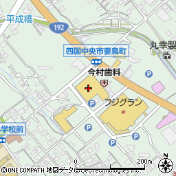 フジグラン川之江名店会　川島化粧品店周辺の地図
