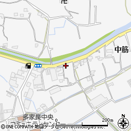 徳島県徳島市多家良町中筋153周辺の地図