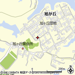 山口県宇部市東須恵旭が丘182-2周辺の地図