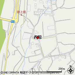 徳島県小松島市田浦町（西原）周辺の地図
