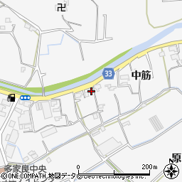 徳島県徳島市多家良町中筋135周辺の地図