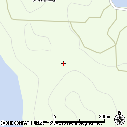 大津島周辺の地図
