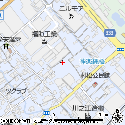〒799-0401 愛媛県四国中央市村松町の地図