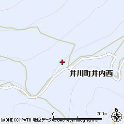 徳島県三好市井川町井内西3231周辺の地図