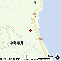 愛媛県松山市中島粟井1164周辺の地図