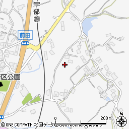 山口県宇部市東岐波1222-4周辺の地図