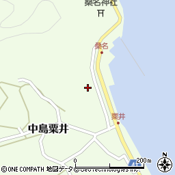 愛媛県松山市中島粟井1179周辺の地図