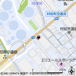ＥＮＥＯＳ村松ＳＳ周辺の地図