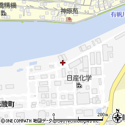 株式会社吉村製作所　日産化学事務所周辺の地図