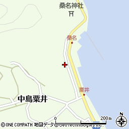 愛媛県松山市中島粟井1181周辺の地図