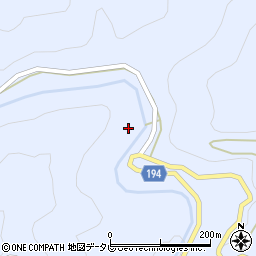 和歌山県日高郡日高川町愛川425周辺の地図