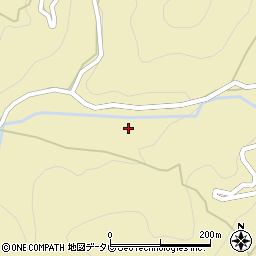 徳島県三好市池田町漆川土井537周辺の地図