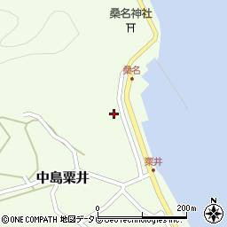 愛媛県松山市中島粟井1183周辺の地図