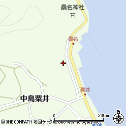 愛媛県松山市中島粟井1183周辺の地図