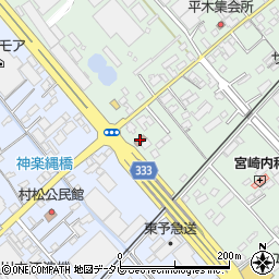 川之江妻鳥郵便局 ＡＴＭ周辺の地図