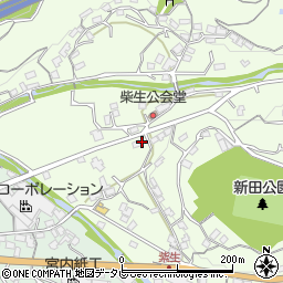 愛媛県四国中央市柴生町464周辺の地図