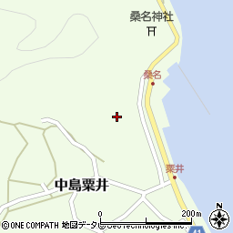 愛媛県松山市中島粟井1187周辺の地図