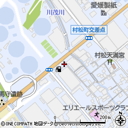 トクワカ商事株式会社　村松給油所周辺の地図