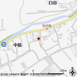 徳島県徳島市多家良町中筋82周辺の地図