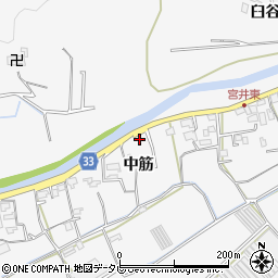 徳島県徳島市多家良町中筋103周辺の地図