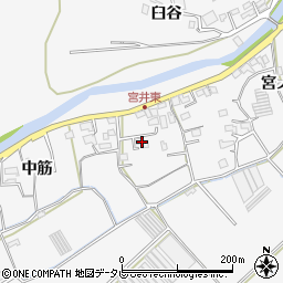 徳島県徳島市多家良町中筋52周辺の地図