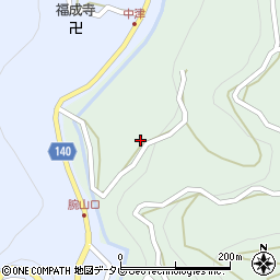 徳島県三好市井川町井内東2410周辺の地図