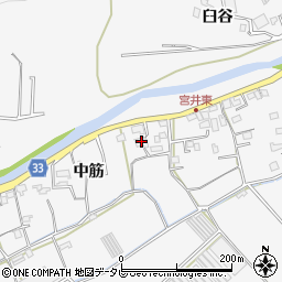 徳島県徳島市多家良町中筋88周辺の地図