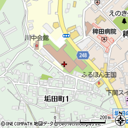下関市役所　廃棄物対策課・廃棄物指導係周辺の地図