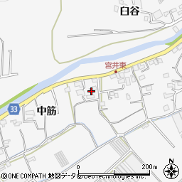 徳島県徳島市多家良町中筋80周辺の地図