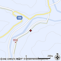 和歌山県日高郡日高川町上初湯川91周辺の地図