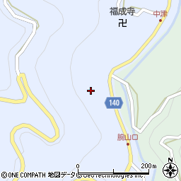 徳島県三好市井川町井内西5114周辺の地図